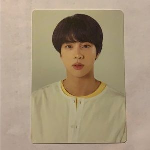 Jin (8/8) Love Yourself Mini Photo Card